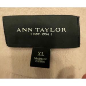 ANN TAYLOR WOOL DRESS COAT
